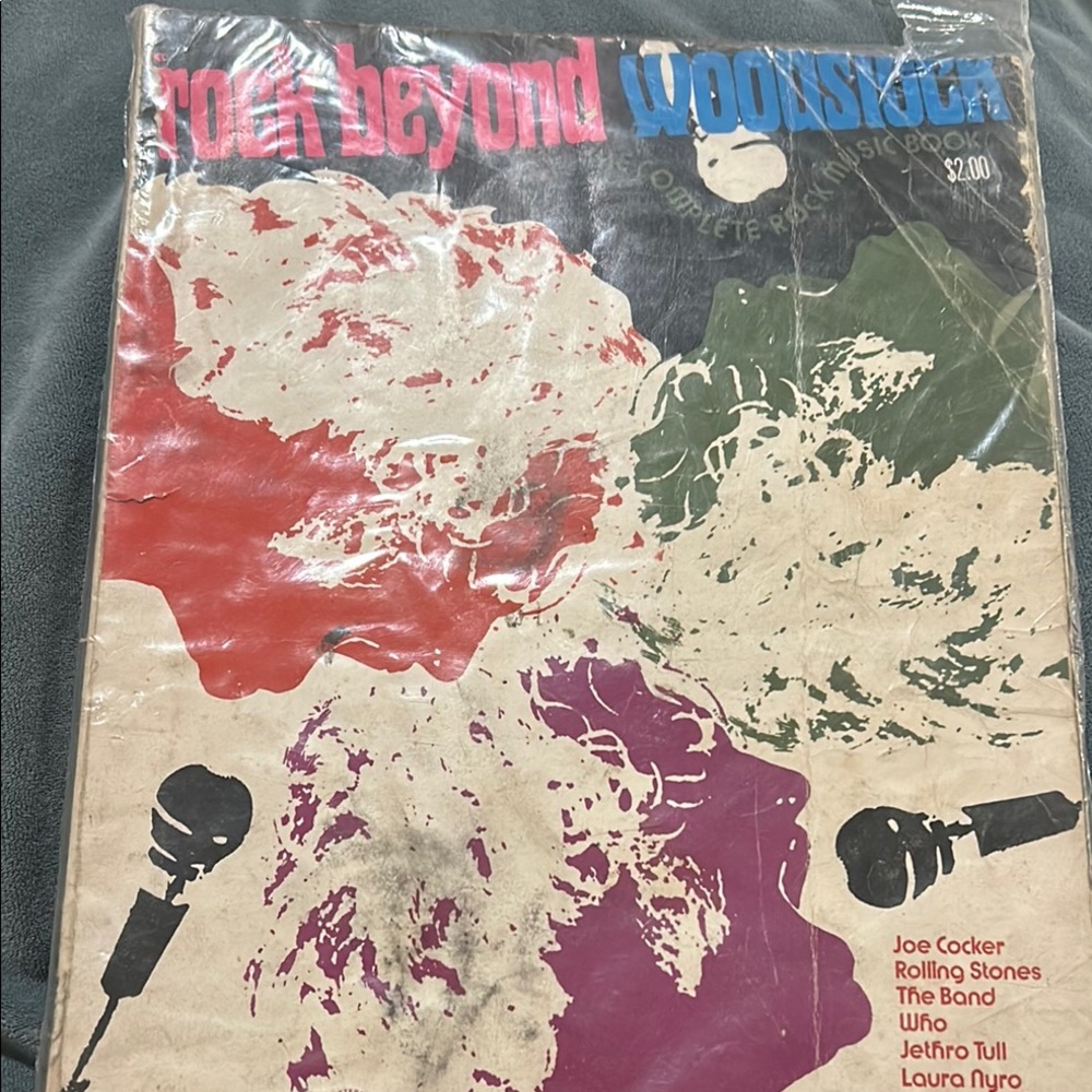 Rock Beyond Woodstock Music Book